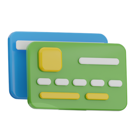 Kreditkarte  3D Icon