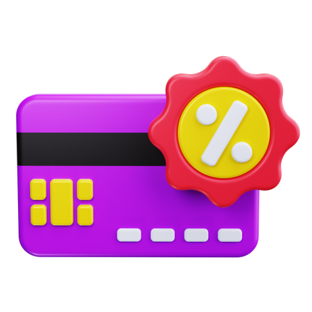 Kreditkarte  3D Icon