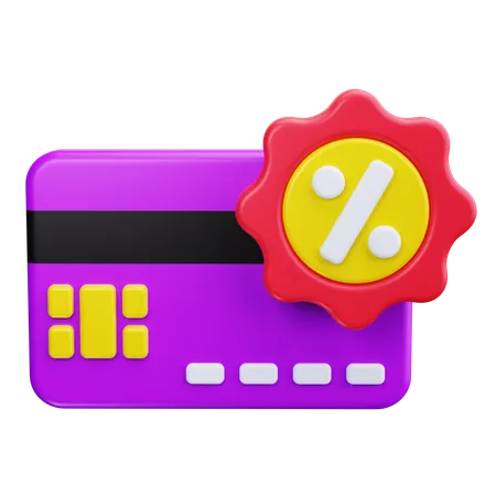 Kreditkarte  3D Icon