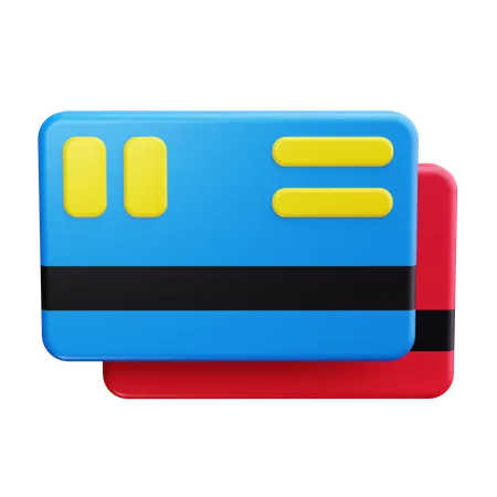 Kreditkarte  3D Icon