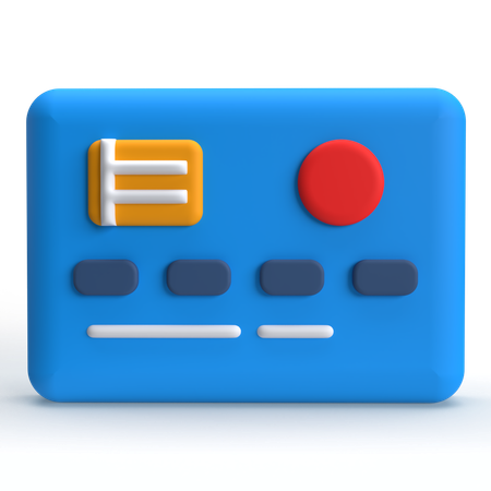 Kreditkarte  3D Icon