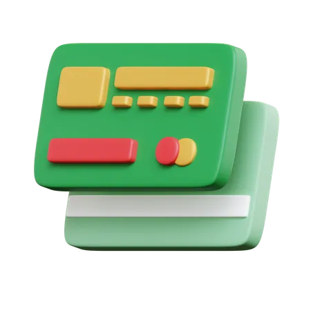 Kreditkarte  3D Icon