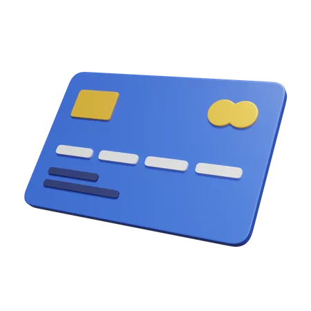 Kreditkarte  3D Icon