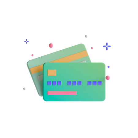 Kreditkarte  3D Icon