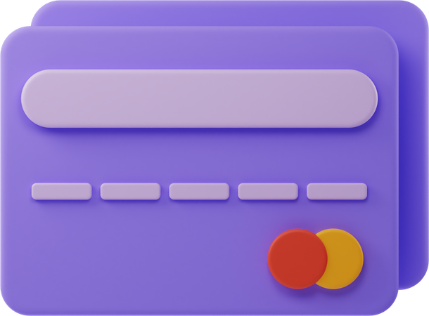 Kreditkarte  3D Icon