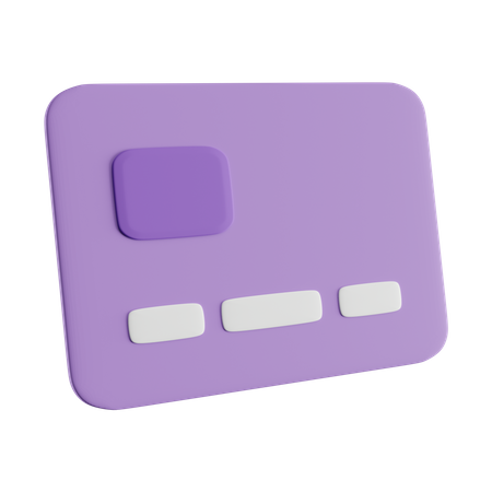 Kreditkarte  3D Icon