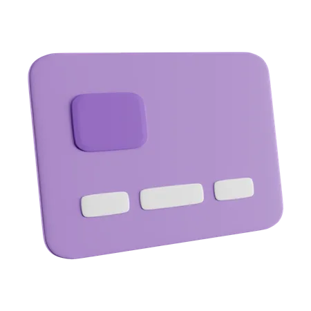 Kreditkarte  3D Icon