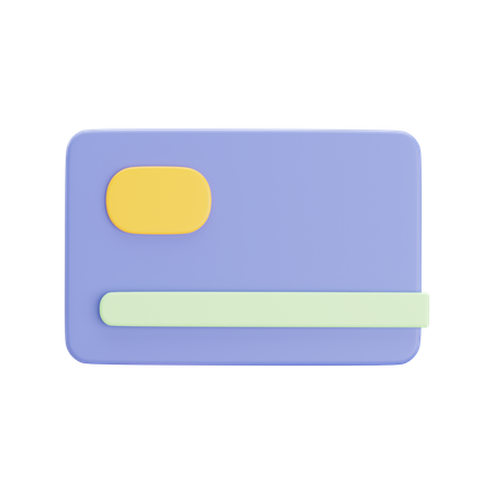 Kreditkarte  3D Icon