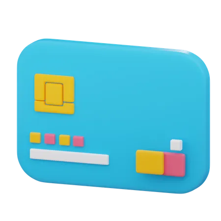 Kreditkarte  3D Icon