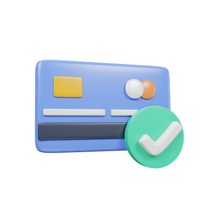 Kreditkarte  3D Icon