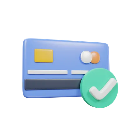 Kreditkarte  3D Icon