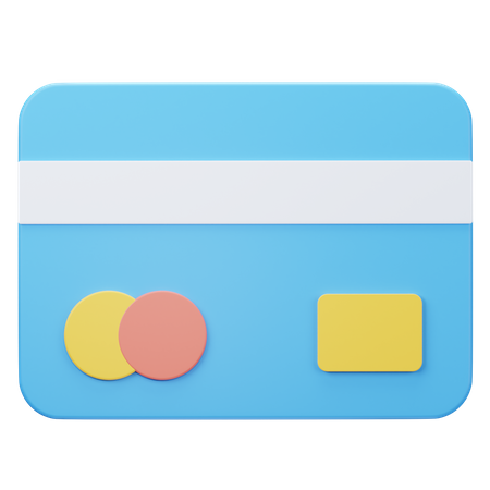 Kreditkarte  3D Icon