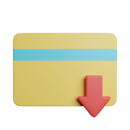 Kreditkarte  3D Icon