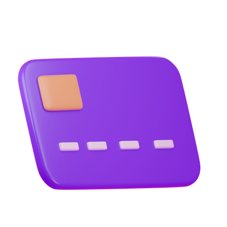 Kreditkarte  3D Icon