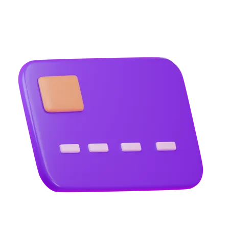 Kreditkarte  3D Icon