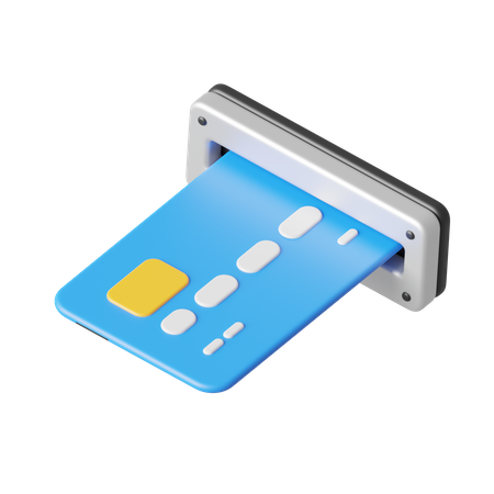Kreditkarteneinlage  3D Icon
