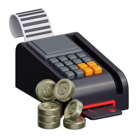 Bankkartenautomat  3D Icon