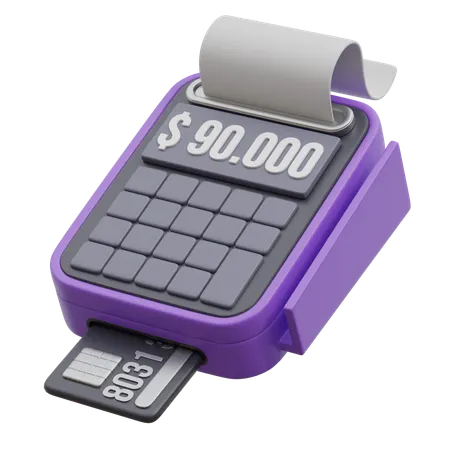 Bankkartenautomat  3D Icon