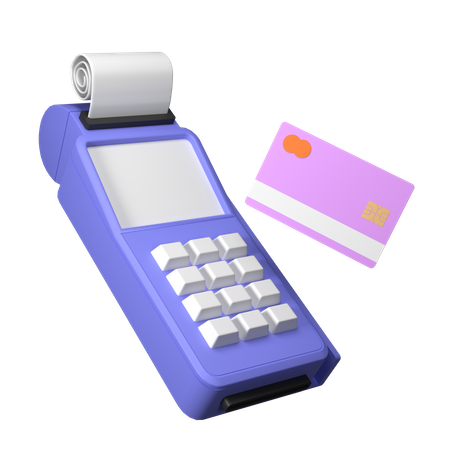 Bankkartenautomat  3D Icon