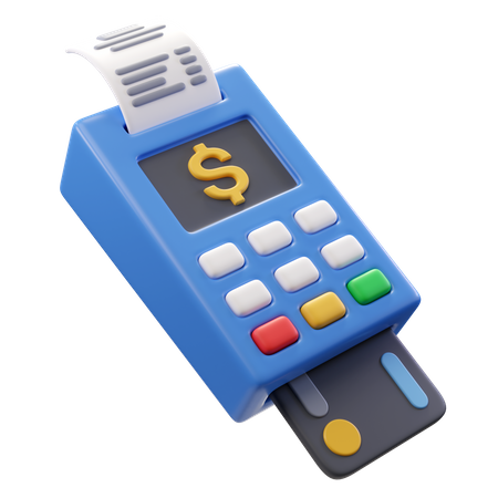 Bankkartenautomat  3D Icon