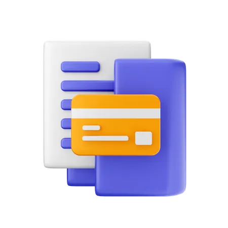 Kreditkartenmappe  3D Icon