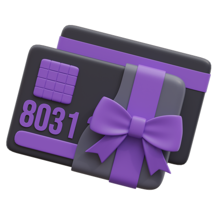 Kreditkartenrabatt  3D Icon