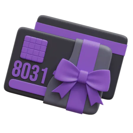 Kreditkartenrabatt  3D Icon