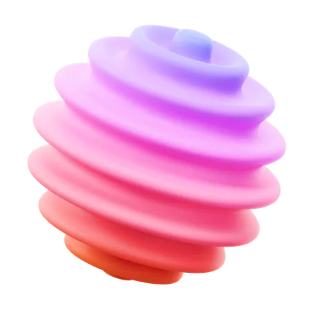 Kreis abstrakt  3D Icon