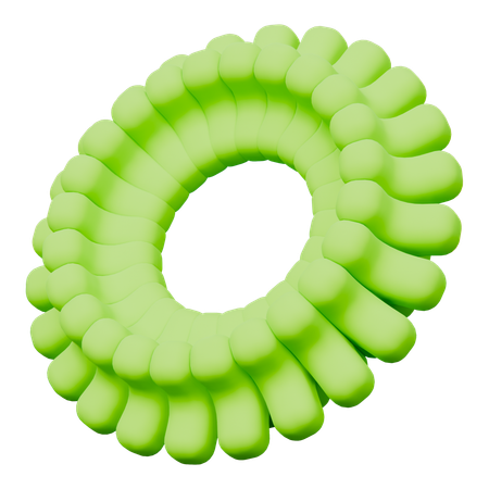Kreis Blume Abstrakte Formen  3D Icon