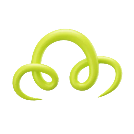 Kreis kritzeln  3D Icon