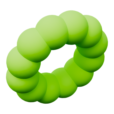 Kreis Ring abstrakte Formen  3D Icon