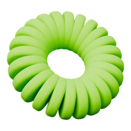 Kreis Ring abstrakte Formen  3D Icon