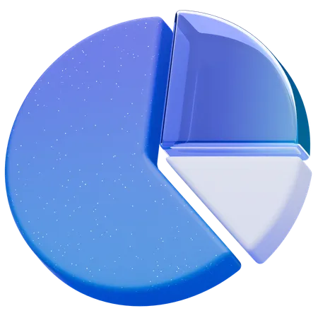 Kuchendiagramm  3D Icon