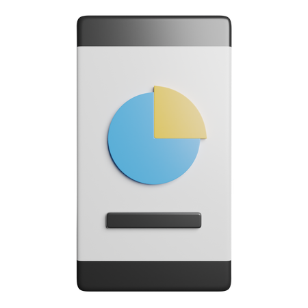 Kuchendiagramm  3D Icon