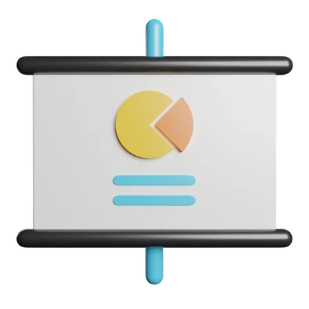 Kuchendiagramm  3D Icon