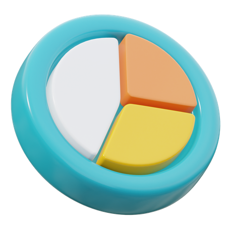 Kuchendiagramm  3D Icon