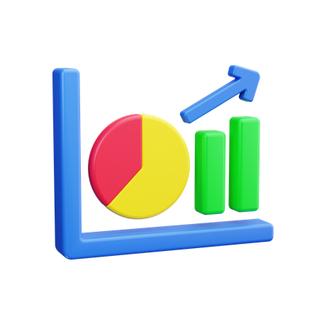 Kuchendiagramm  3D Icon