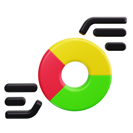 Kuchendiagramm  3D Icon