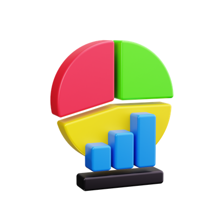 Kuchendiagramm  3D Icon