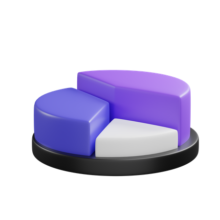 Kuchendiagramm  3D Illustration