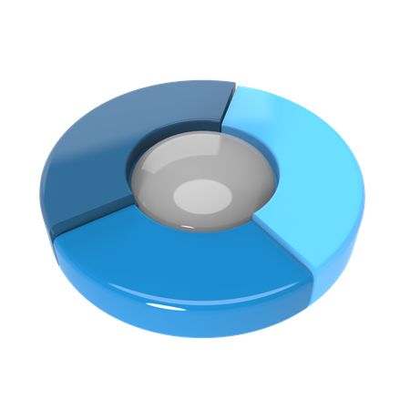 Kuchendiagramm  3D Illustration