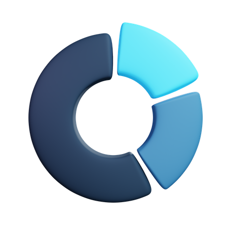 Kuchendiagramm  3D Illustration