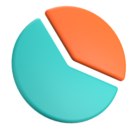 Kuchendiagramm  3D Illustration