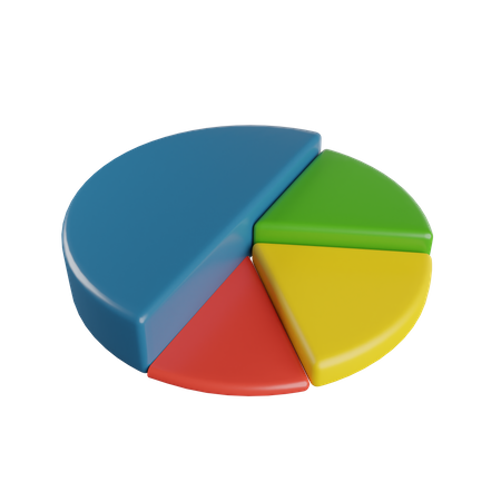 Kuchendiagramm  3D Illustration