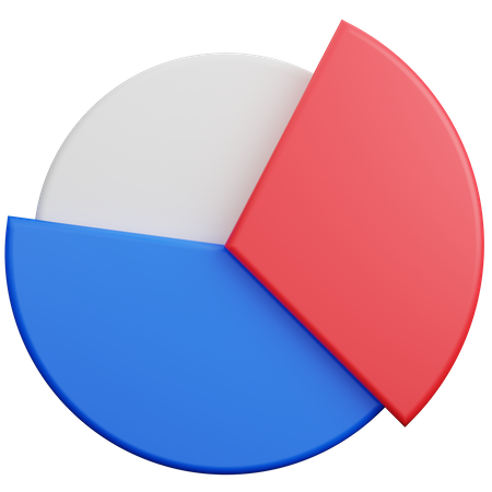 Kuchendiagramm  3D Illustration