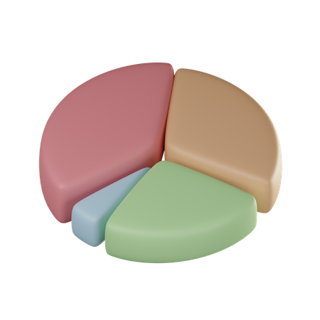 Kuchendiagramm  3D Icon