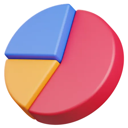 Kuchendiagramm  3D Icon