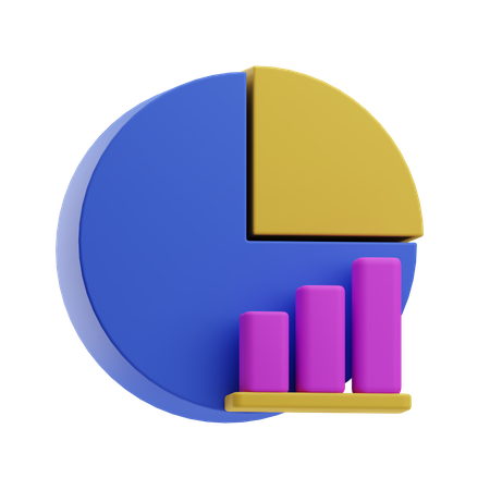 Kuchendiagramm  3D Icon