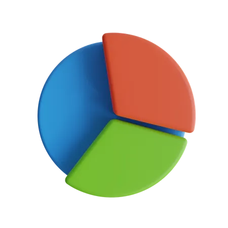 Kuchendiagramm  3D Icon