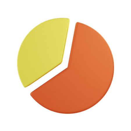 Kuchendiagramm  3D Icon